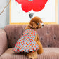 Dress Orange Diamonds